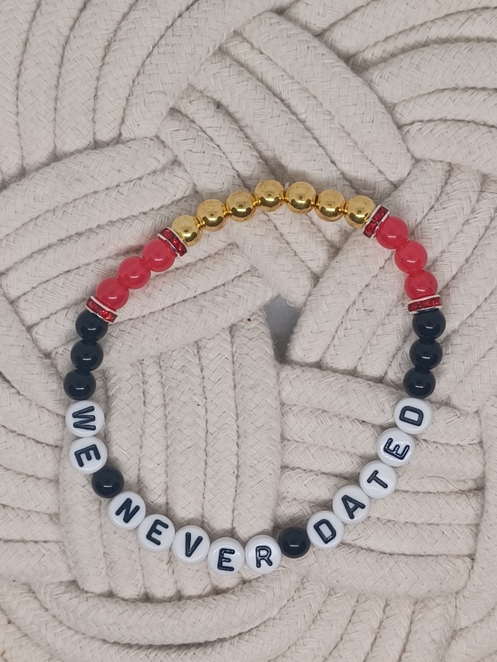Sombr- You Are The Reason Tour- We Never Dated Bracelet